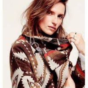 Free People Blanket Jacket